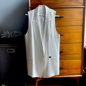 White Club Monaco Xansa Vest Size L